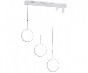 FL5277/3+2 WH белый 59W 3000K/4200K/6400K+4200K 800*200*1200 (ПДУ ИК)