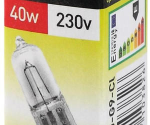 Лампа галогенная ЭРА G9-JCD-40-230V-CI (10,100)