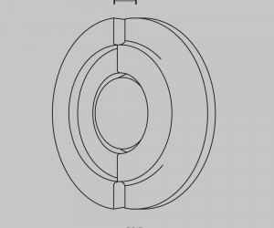 Настенный светильник (бра) Maytoni MOD462WL-L10BG3K