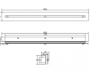 Настенный светильник (бра) Maytoni P091WL-L21G3K