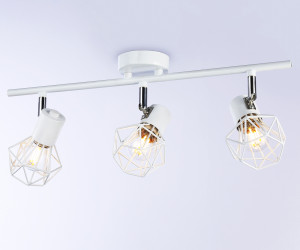 TR8631/3 WH/CH белый/хром E27*3 max 40W 460*91*175