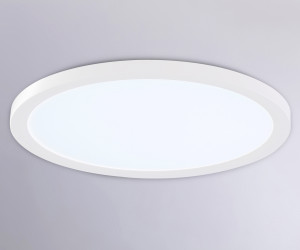 FZ1909 WH белый IP54 44W 3000K-6500K CCT-переключатель D600*25 (Без ПДУ)