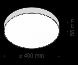 Потолочный светильник Technical C032CL-L48W4K