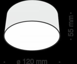 Потолочный светильник Technical C032CL-L12B4K