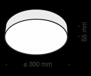 Потолочный светильник Technical C032CL-L43B4K