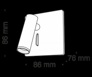 Настенный светильник (бра) Technical C040WL-L3W3K