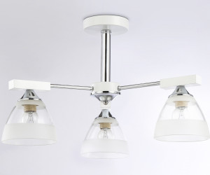 TR9091/3 WH/CH белый/хром E27*3 max 40W D570*270