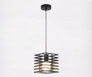 TR8411 BK черный E27 max 60W 160*160*950