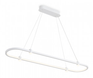 FL5588/1+4 WH белый 30W 3000K/4200K/6400K 1000*200*1300 (без ПДУ)