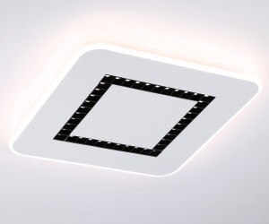 FL51415 WH белый 3000K/4200K/6400K 68W 488*488*40 (ПДУ ИК)