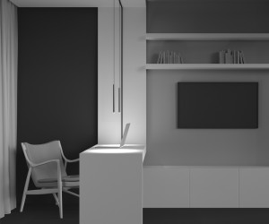 Трековый подвесной светильник Technical TR191-1-3W4K-M-BBS