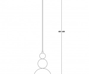 Подвесной светильник Freya FR5388PL-01CH