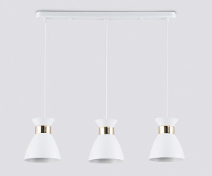 TR8466/3 WH/FGD белый/золото E27/3 max 60W 550*135*1000