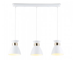 TR8466/3 WH/FGD белый/золото E27/3 max 60W 550*135*1000