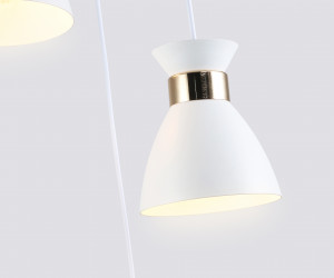 TR8467/3 WH/FGD белый/золото E27/3 max 60W D340*1000