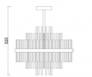 Подвесной светильник Freya FR5216PL-06BS