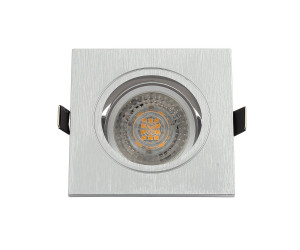 DK3021-CM Встраиваемый светильник, IP 20, 10 Вт, GU5.3, LED, серый, пластик