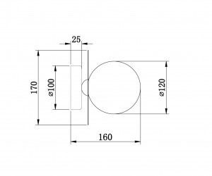 Настенный светильник (бра) Freya FR5391WL-01BS