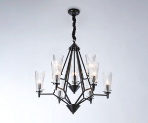 TR3238/6+3 BK черный E14/9 max 40W D730*720