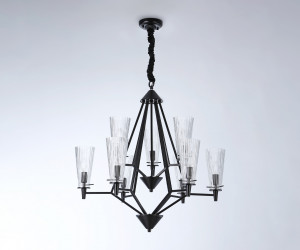 TR3238/6+3 BK черный E14/9 max 40W D730*720