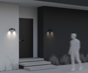 Настенный светильник (бра) Outdoor O477WL-L4GF3K