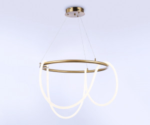 FL10503 BS латунь 3000K/4200K/6400K 74W D600*1200 (ПДУ РАДИО 2.4G)