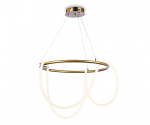 FL10503 BS латунь 3000K/4200K/6400K 74W D600*1200 (ПДУ РАДИО 2.4G)