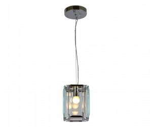 TR5107 CH/CL хром/прозрачный E27/1 max 40W 150*150*1200