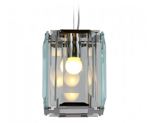 TR5107 CH/CL хром/прозрачный E27/1 max 40W 150*150*1200