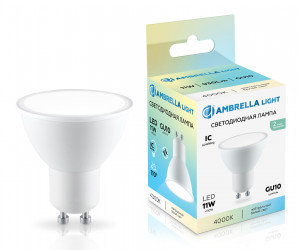 181104 LED MR16 11W IC GU10 4000K 175-265V