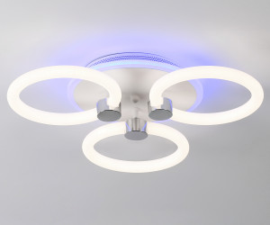 FA3838/3 WH белый 42W 3000K-6400K+RGB D458*80 (ПДУ РАДИО 2.4G)