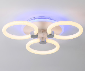 FA3838/3 WH белый 42W 3000K-6400K+RGB D458*80 (ПДУ РАДИО 2.4G)