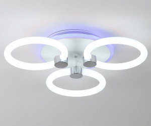 FA3838/3 WH белый 42W 3000K-6400K+RGB D458*80 (ПДУ РАДИО 2.4G)