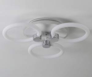 FA3838/3 WH белый 42W 3000K-6400K+RGB D458*80 (ПДУ РАДИО 2.4G)