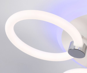 FA3838/3 WH белый 42W 3000K-6400K+RGB D458*80 (ПДУ РАДИО 2.4G)