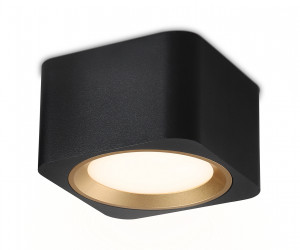 TN70832 BK/GD черный/золото GX53 max 12W 96*96*60