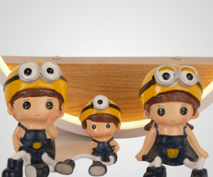 Настенный светильник 6460W 19W WT+Wood 000028232