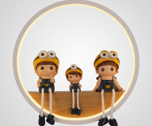 Настенный светильник 6460W 19W WT+Wood 000028232