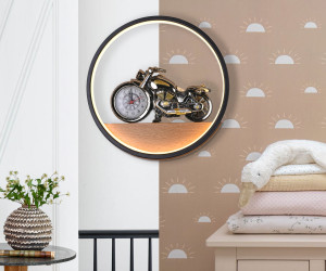 Настенный светильник 6407W 19W WT+BK 000028236