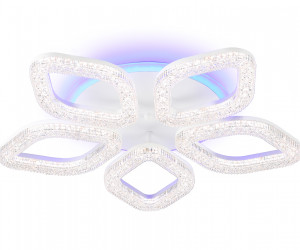 FA3925/5 WH белый 100W 3000K/4200K/6400K+RGB D570*80 (ПДУ РАДИО 2.4G)