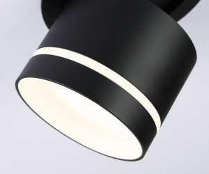 TA1432 SBK/FR черный песок/белый матовый GX53 D85*95