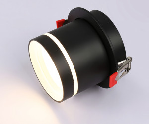 TA1432 SBK/FR черный песок/белый матовый GX53 D85*95