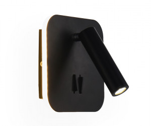 FW253 BK/S черный/песок LED 4200K+3000K 12W 140*140*110