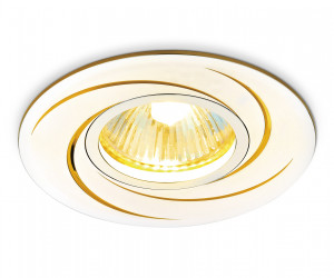 A506 AL/G алюминий/золото MR16