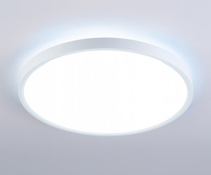 FZ3001 WH белый IP44 24W+10W 6400+6400К D290*40 (Без ПДУ)