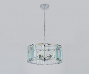 TR5131 CH/CL хром/прозрачный E14/5 max 40W D500*1000