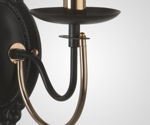 Настенный светильник PP5525-2W CF+GD 000030013