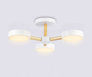 FL4821/3 WH белый 3000K-6400K 40W D580*160 (ПДУ ИК)