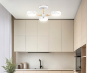 FL4821/3 WH белый 3000K-6400K 40W D580*160 (ПДУ ИК)