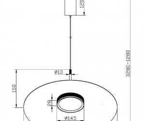 Подвесной светильник Maytoni MOD041PL-L15W3K1